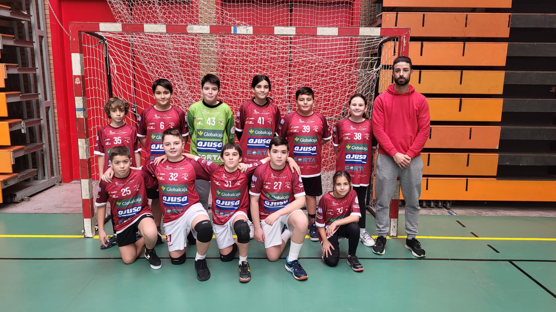 Equipo Alevines Rojos